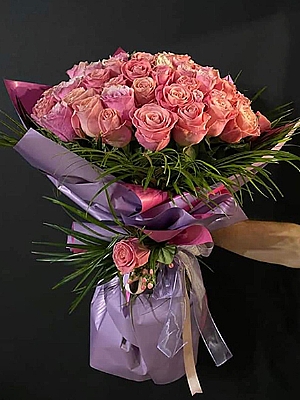 41 ithalPembe Gl Buketi